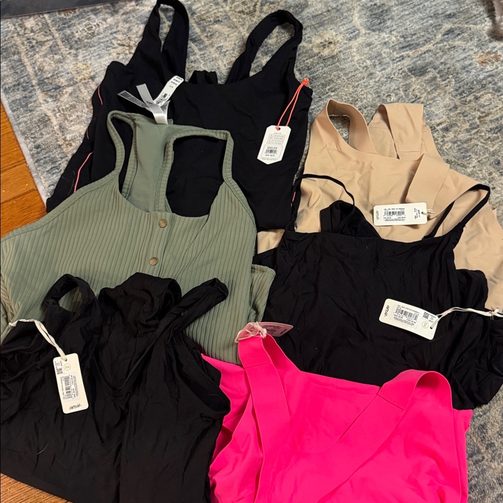 Bundle!! Basically 80 percent off- Black, Pink, Beige, and Green - Picture 12 of 14